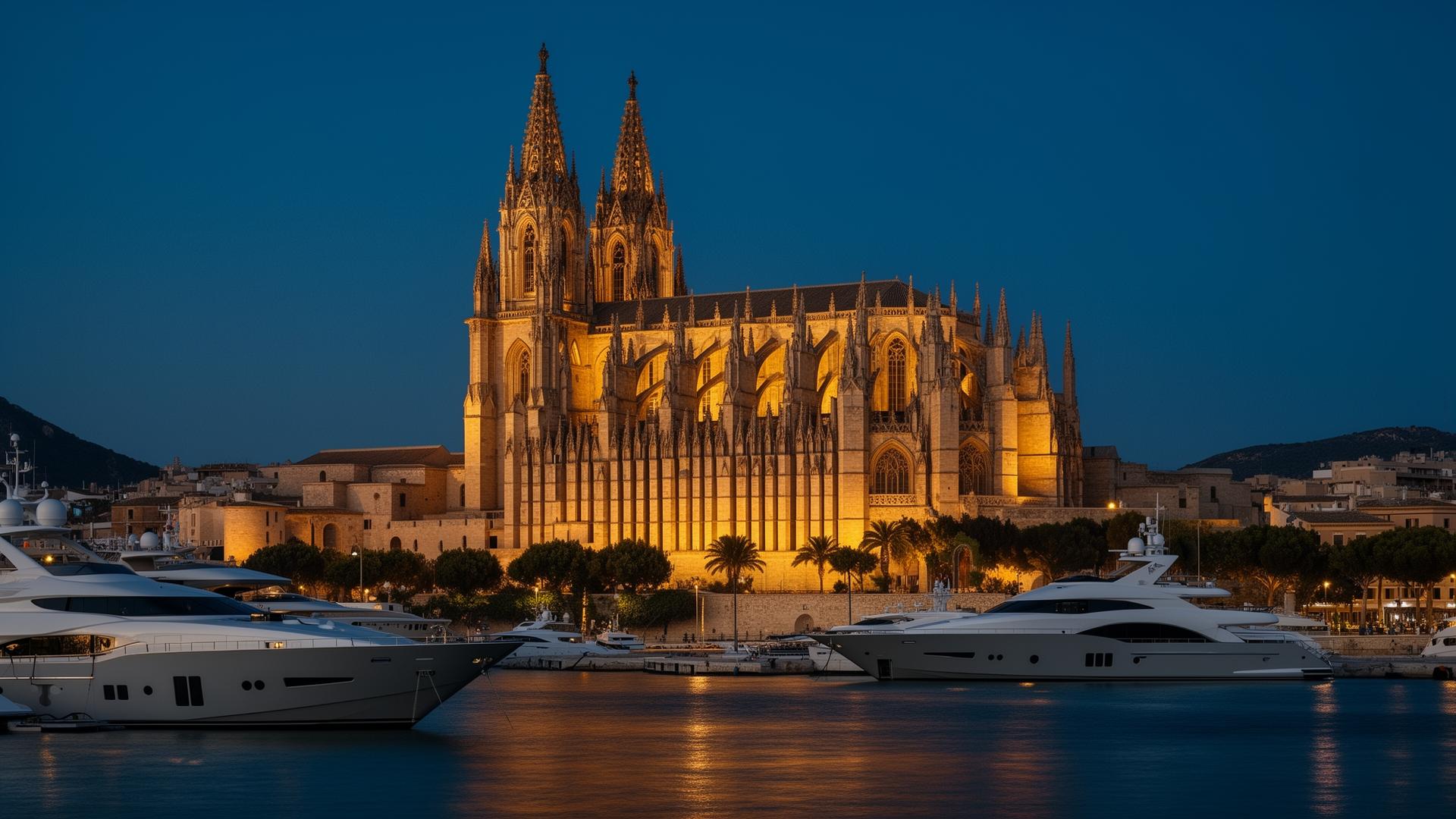Premium Hochzeitsband Mallorca bei einer Destination Wedding auf der Insel im Sonnenuntergang